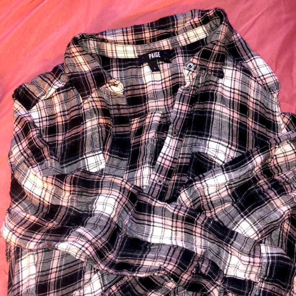 Paige flannel shirt